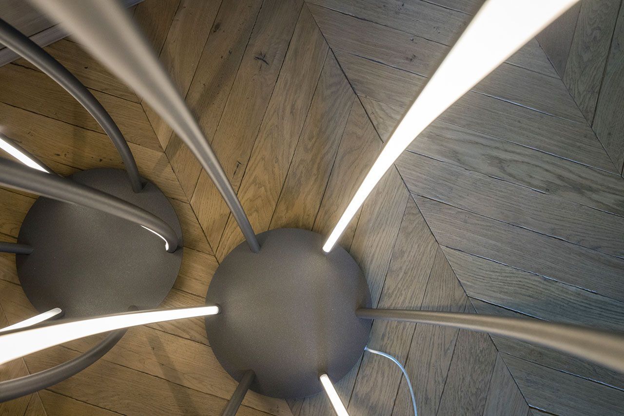 Окрашенный металлический светодиодный торшер Mogg PENELOPE ARCH-00037430 - Вид №5