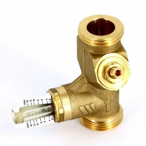 Клапан балансировочный ручной НН WattFlow c расходомером WATTS Ind 1" 2-16л/мин