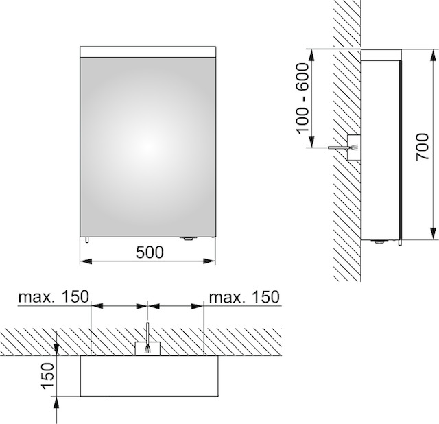 24201171101 Зеркальный шкаф KEUCO Royal Reflex.2 - Вид №2