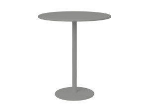 Круглый алюминиевый журнальный столик с порошковым покрытием