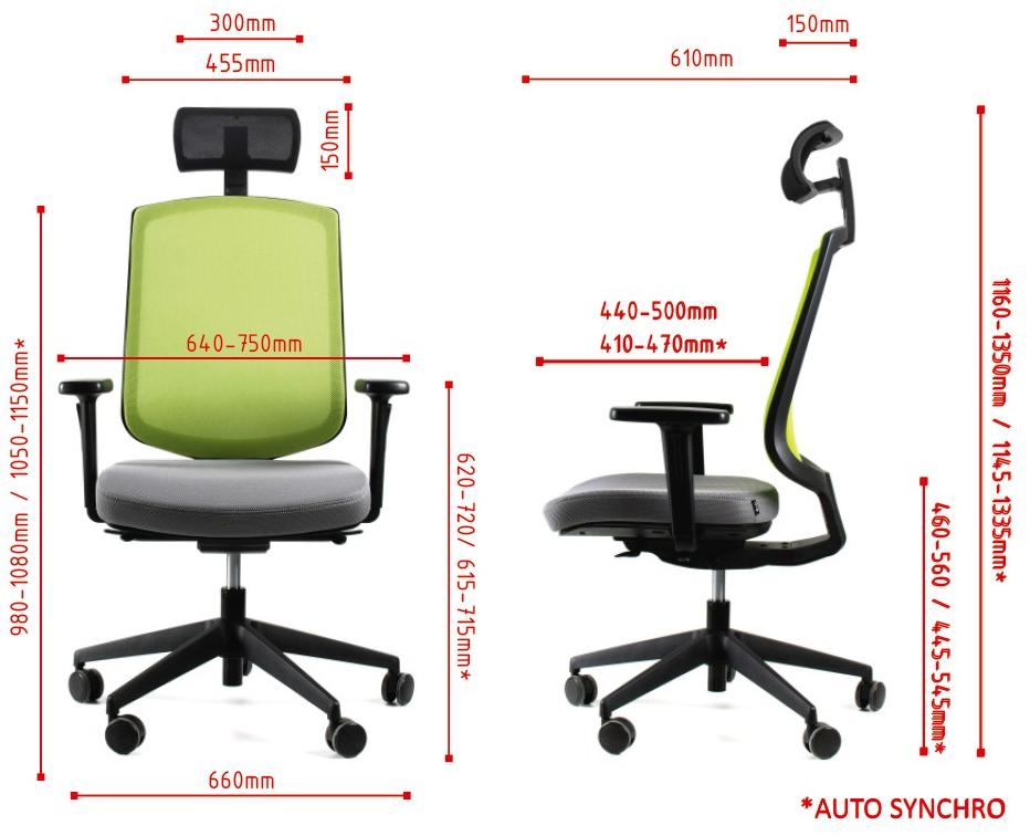 MDD Офисный стул с 5 спицами sun-id-1377309 - Вид №10
