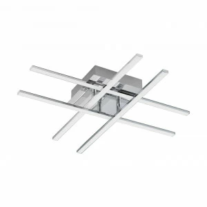 Потолочный светодиодный светильник Eglo Lasana 1 95568 EGLO LASANA 073942 Белый;серебро