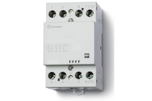 18580417 Модульный контактор 4НО, контакта 40А, = 24В AC/DC, - AgSnO2, 224400244310 Finder