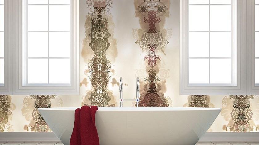 GLAMORA Виниловые обои Stripes & squares sun-id-1370848 - Вид №2