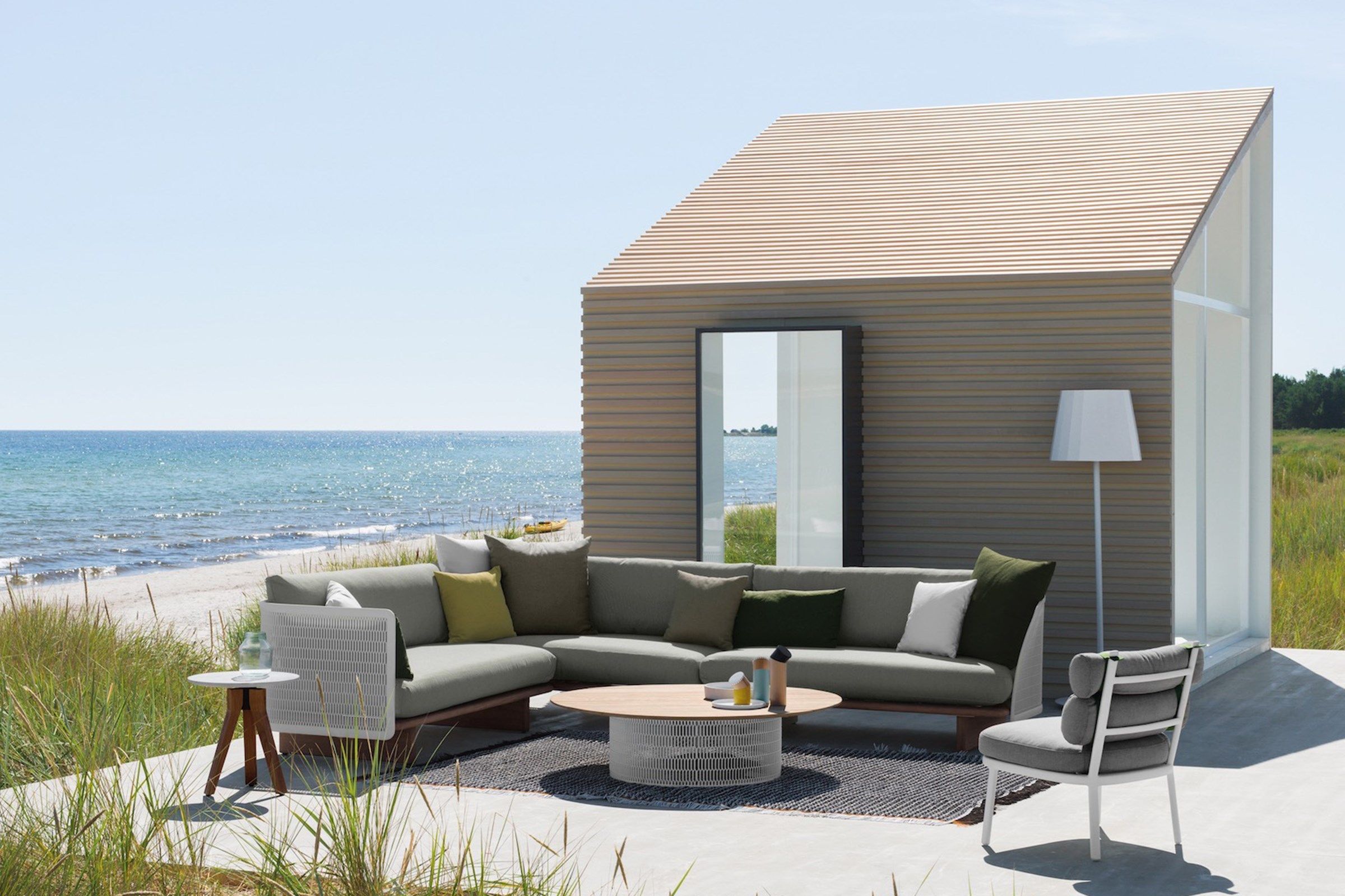 Тканевый модульный садовый диван Kettal сетка ARCH-00038702 - Вид №3