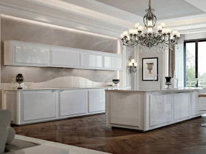 SCIC Кухня из лакированной древесины Glamour