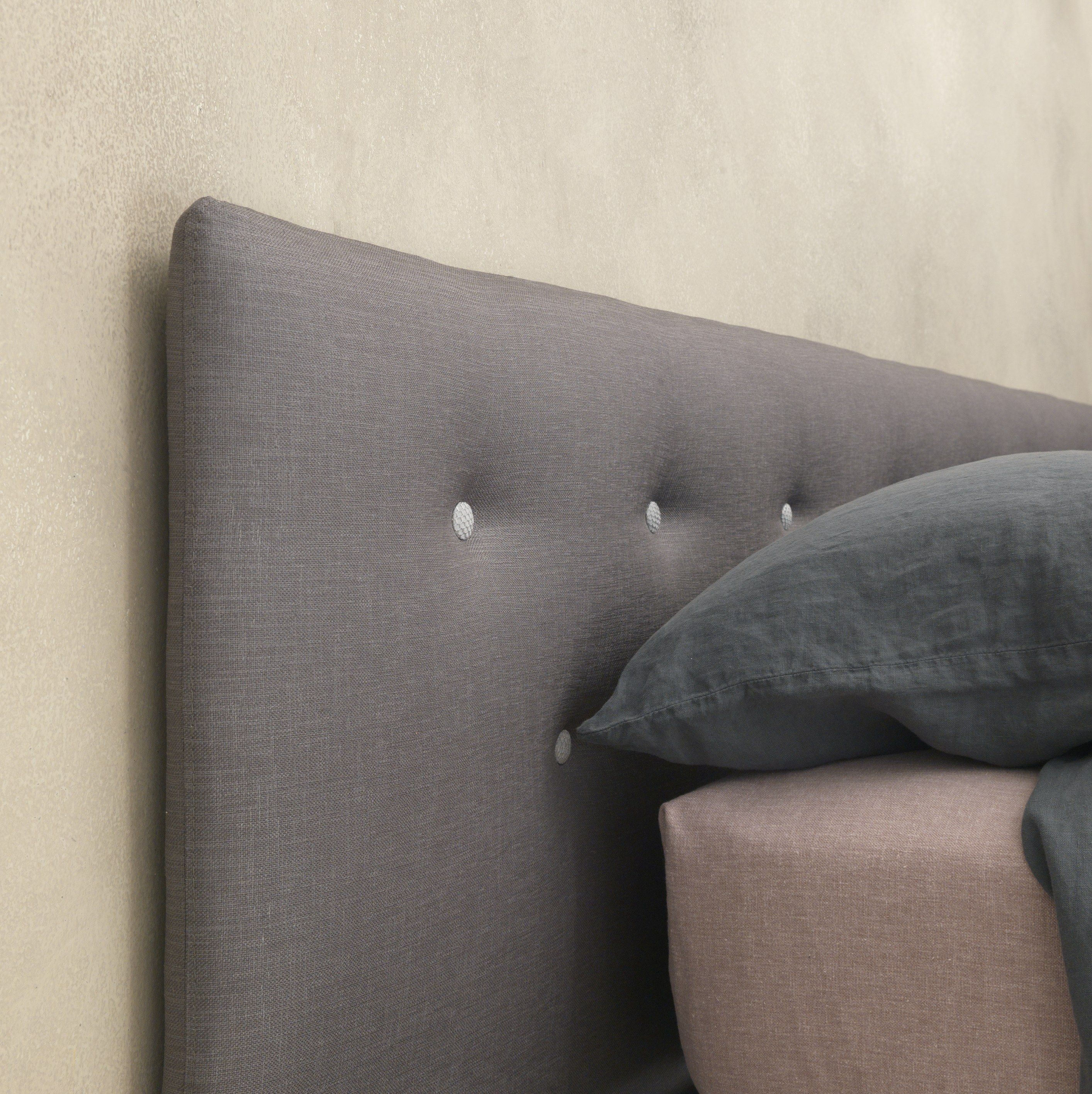 Односпальная кровать с мягким изголовьем Bolzan Line ARCH-00087243 - Вид №1