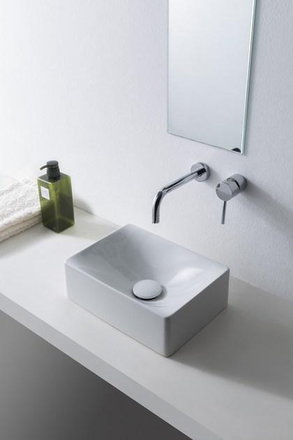 Накладная раковина на столешницу  овальная Scarabeo Ceramiche SOFT sun-id-1483340 - Вид №2