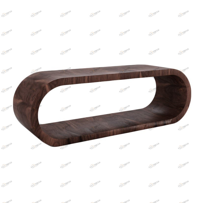 Тумба под телевизор дизайнерская орех "Цикл" от Odingeniy ODINGENIY ЦИКЛ 178284 Коричневый 