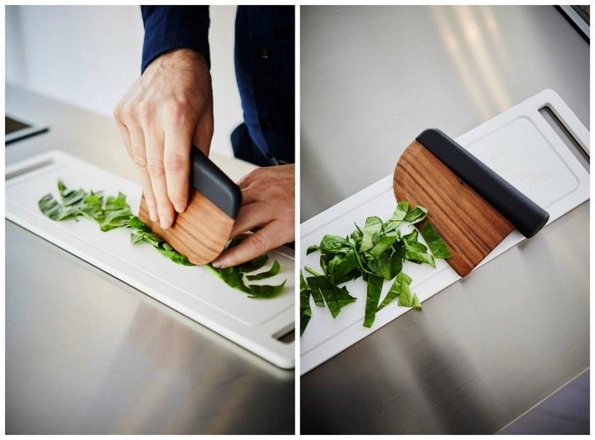 Maison Milan Кухонный нож из ореха и чугуна sun-id-1431024 - Вид №2