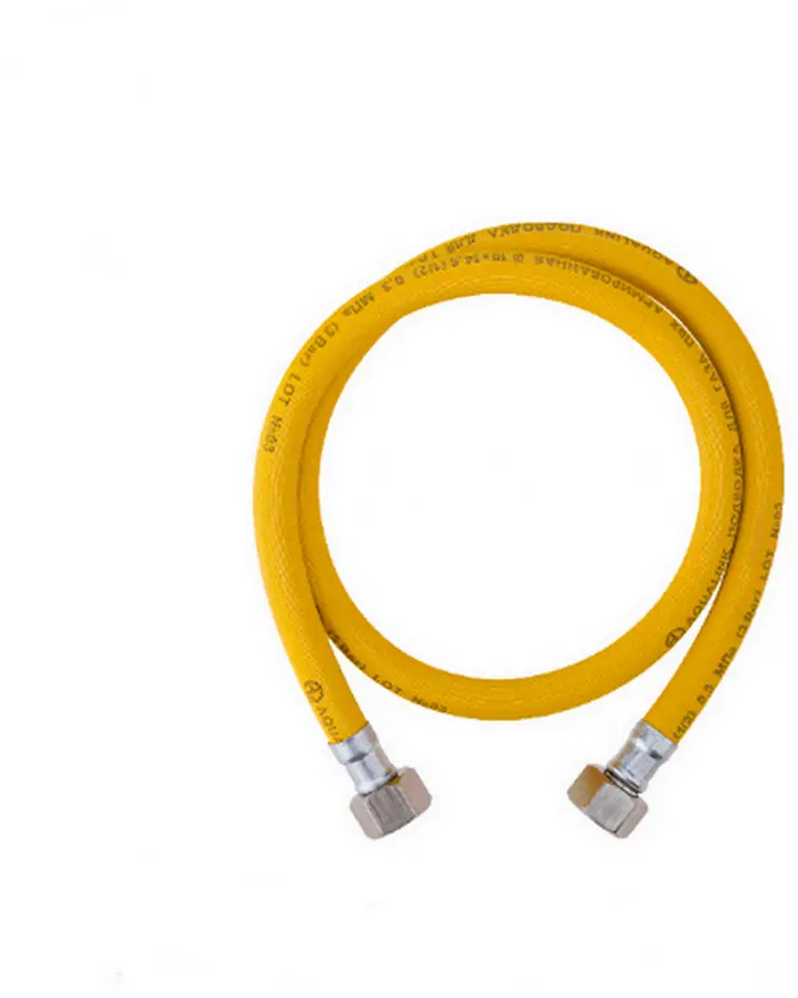 91473576 Гибкая подводка ПВХ для газа Aqualink 1/2" внутренняя-внутренняя резьба 2 м. STLM-0801970