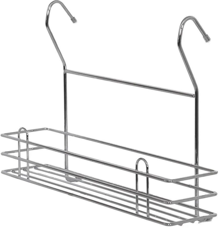 18255124 Полка узкая Delinia 35x10.5x25 см сталь цвет хром STLM-0862499