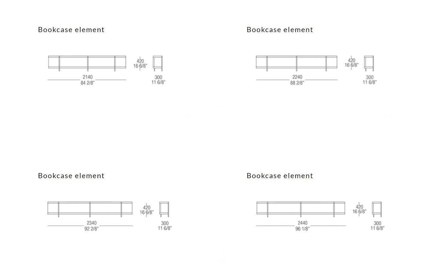 Съемный диван из ткани MisuraEmme ARGO ARCH-00069863 - Вид №10