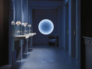 Модульный шкаф для умывальника с раковиной из Ocritech