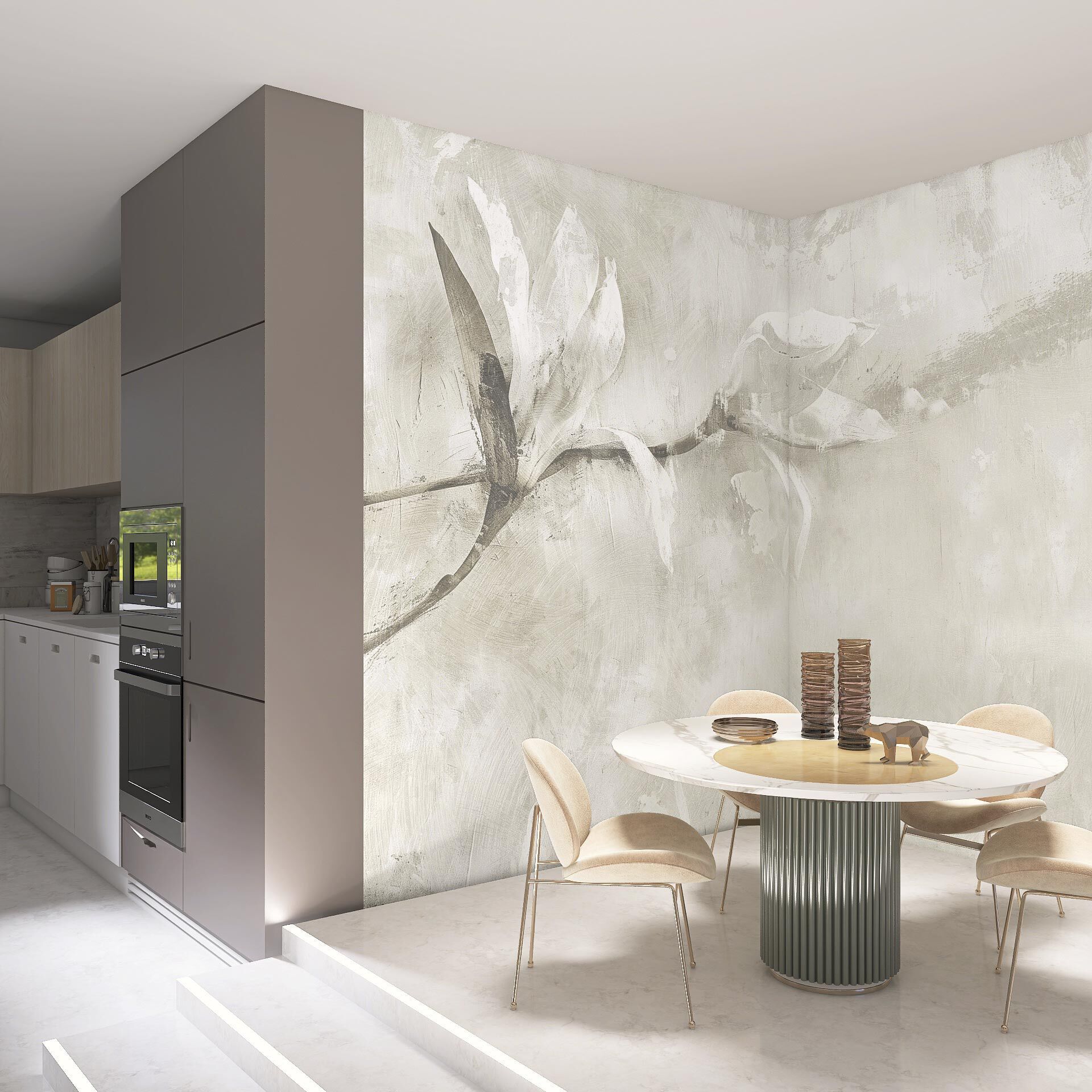 Обои с цветочным узором Rimura 2024 ARCH-00123403 - Вид №1