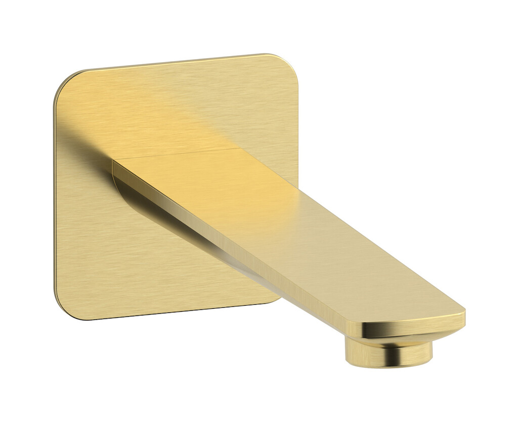 Настенный излив для ванны WE ARE IB c6327is_22 Brushed Pale Gold C-67