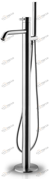 JEE-O Внешний смеситель для ванны из нержавеющей стали с ручным душем Slimline 800-3010/3/4