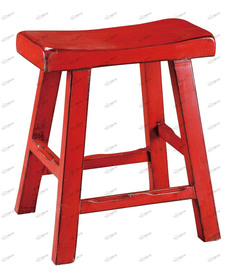 Табурет Энн Лу Красный ДОМАШНЯЯ ОБСТАНОВКА CHINA 017402 Красный Santreyd 