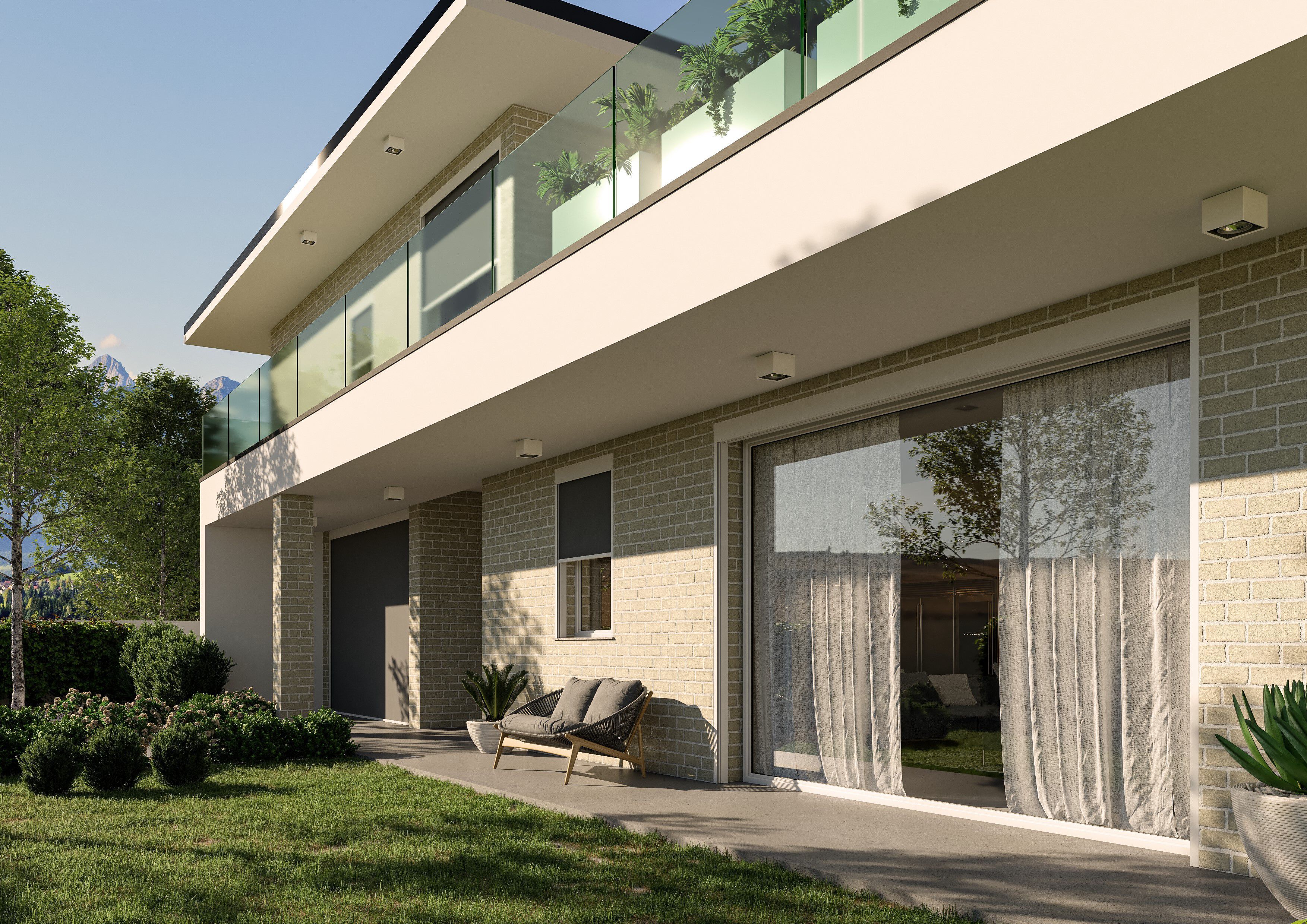 Технический тканевый навес KE Outdoor Design SCREENY ARCH-00083274 - Вид №3