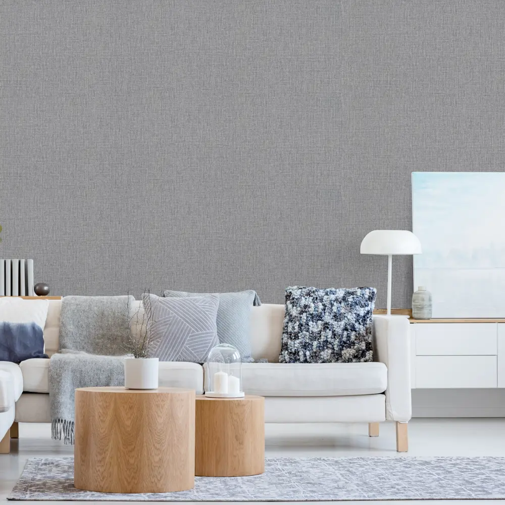 Обои флизелиновые Grandecolife Linea графитовые 0.53 м A42107 STLM-2035762 - Вид №2