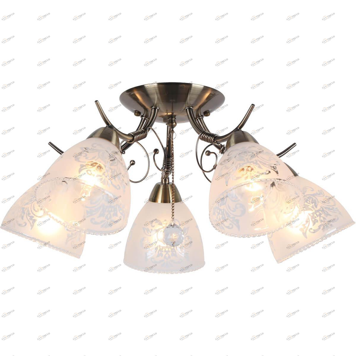 Потолочная люстра Omnilux Casagliana OML-53807-05 OMNILUX CASAGLIANA 184120 Белый 