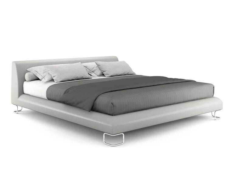 Кожаная мягкая двуспальная кровать i 4 Mariani Look ARCH-00016972