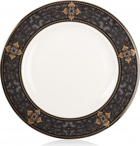 10538218 Lenox Тарелка закусочная Lenox "Классические ценности" 20,5см Фарфор костяной
