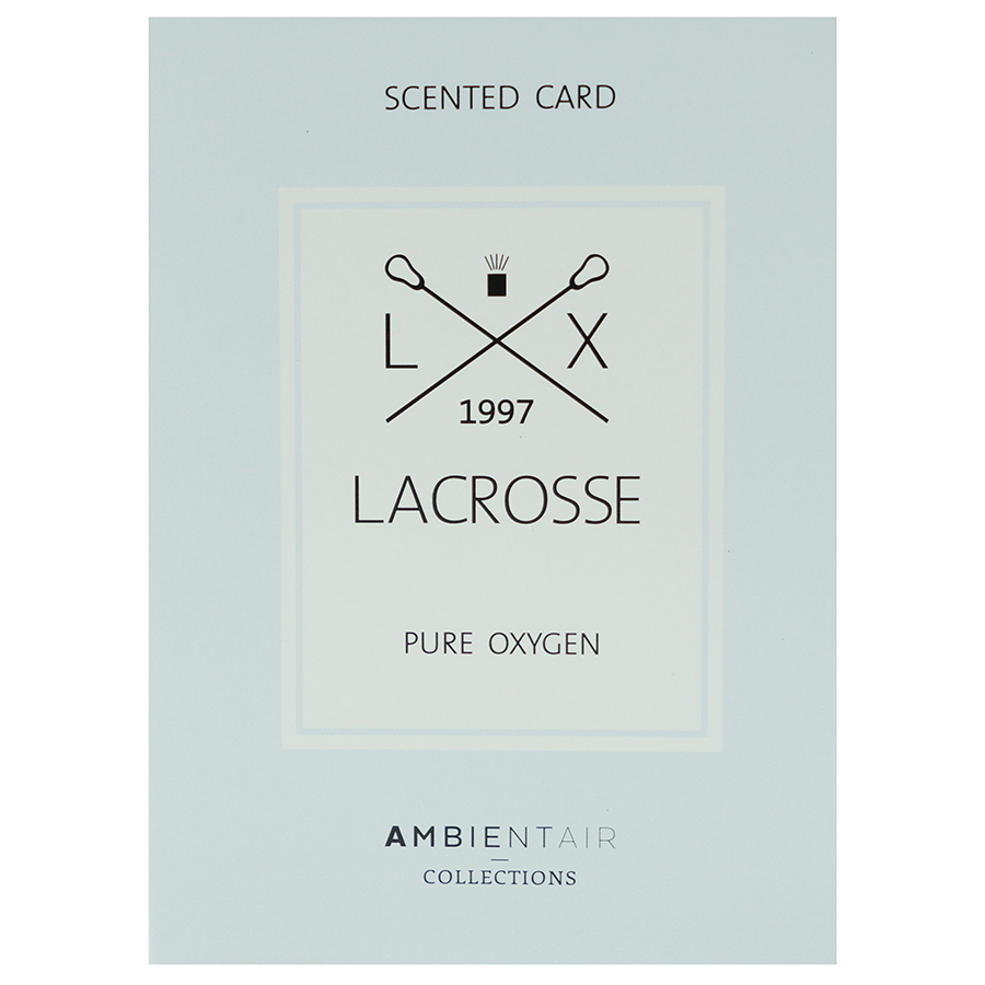 TP002OXLC Карточка ароматическая , lacrosse, кислород Ambientair  - Вид №3