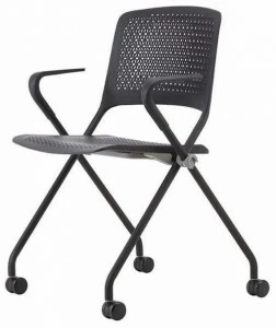 Ersa Стул для конференций складной пластиковый с подлокотниками