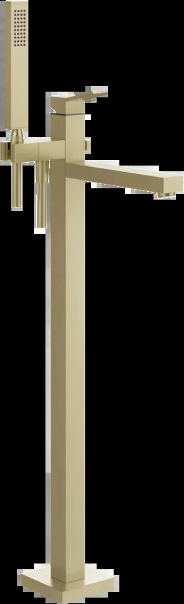 Смеситель для ванны 53129 727 Gessi Rettangolo k ЛАТУНЬ МАТОВАЯ PVD