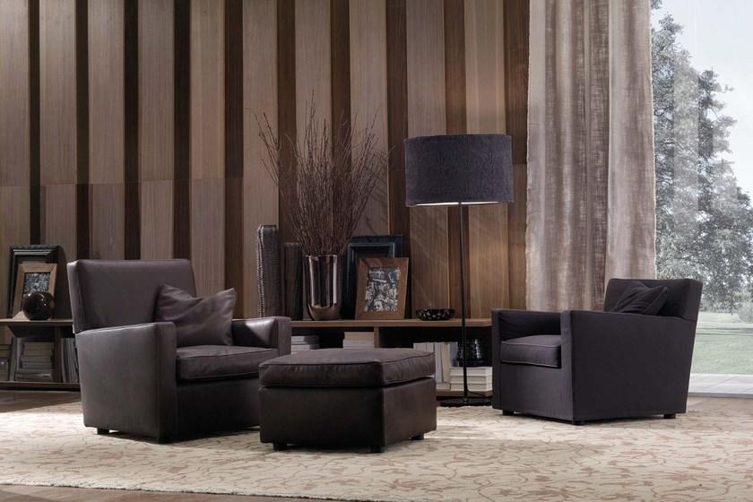 Frigerio Salotti Кресло из ткани с подлокотниками sun-id-1344823 - Вид №4