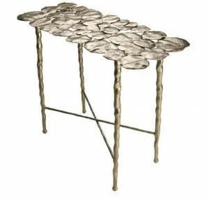 Hamilton Conte Paris Прямоугольная консоль из латуни Nymphea