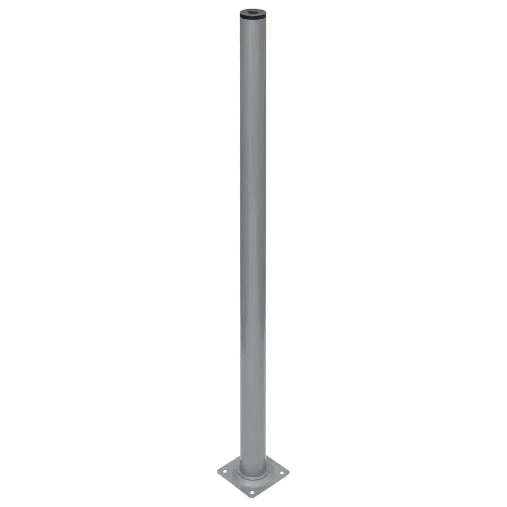 Ножка круглая 700х30 мм цвет серый LARVIJ STLM-2035093 - Вид №2