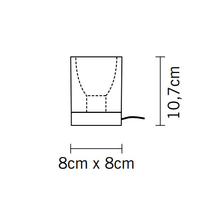Настольная лампа D28B0100 от Fabbian FABBIAN ИНТЕРЬЕРНЫЕ 244447 Прозрачный  - Вид №3