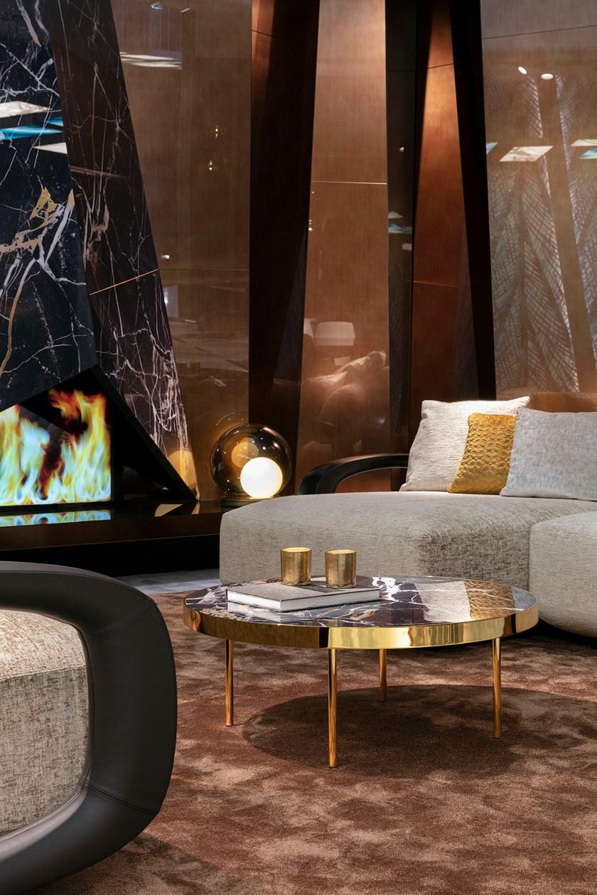 Sicis Низкий круглый журнальный столик для гостиной sun-id-1491665 - Вид №3