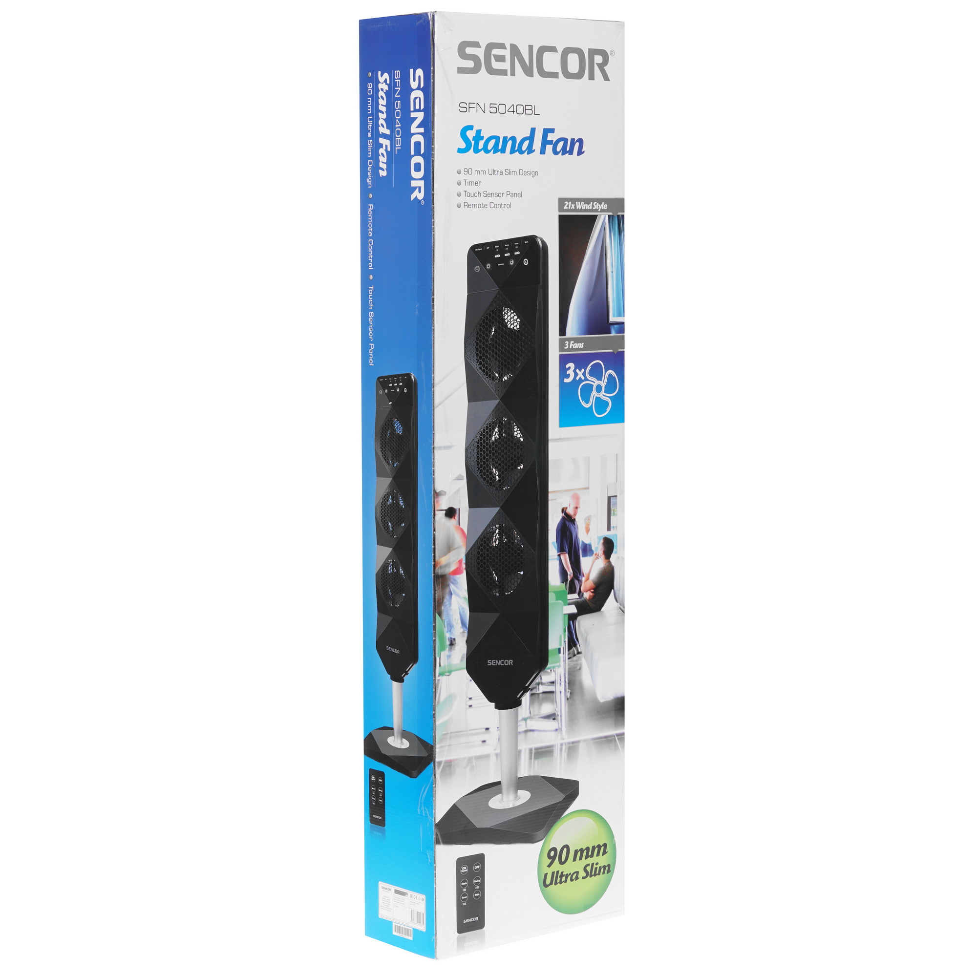 8157461 Вентилятор Sencor SFN 5040BL  черный STDN-0039020 - Вид №7