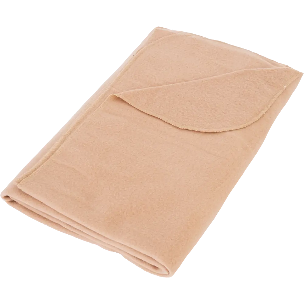 Плед Ario 130x170 см флис цвет бежевый Santreyd STLM-2031775 - Вид №1