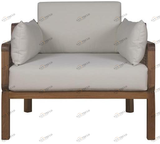 Il Giardino di Legno Садовое кресло из ткани с подлокотниками Dual sun-id-1455181