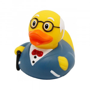 1901 Уточка резиновая Дедушка Веселые Ути-Пути