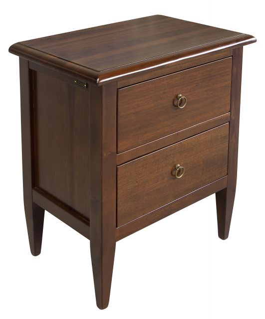 2851 Tifernoit Гладкая прикроватная тумба с 2 ящиками Zona Notte  - Вид №4