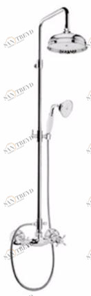 GALASSIA Настенная душевая стойка с душевой лейкой Ethos sun-id-1452061