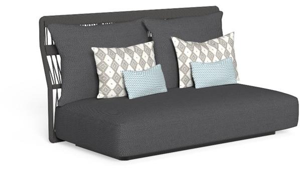 Talenti Модульный садовый диван из ткани и веревки Cliff sun-id-1425103 - Вид №3