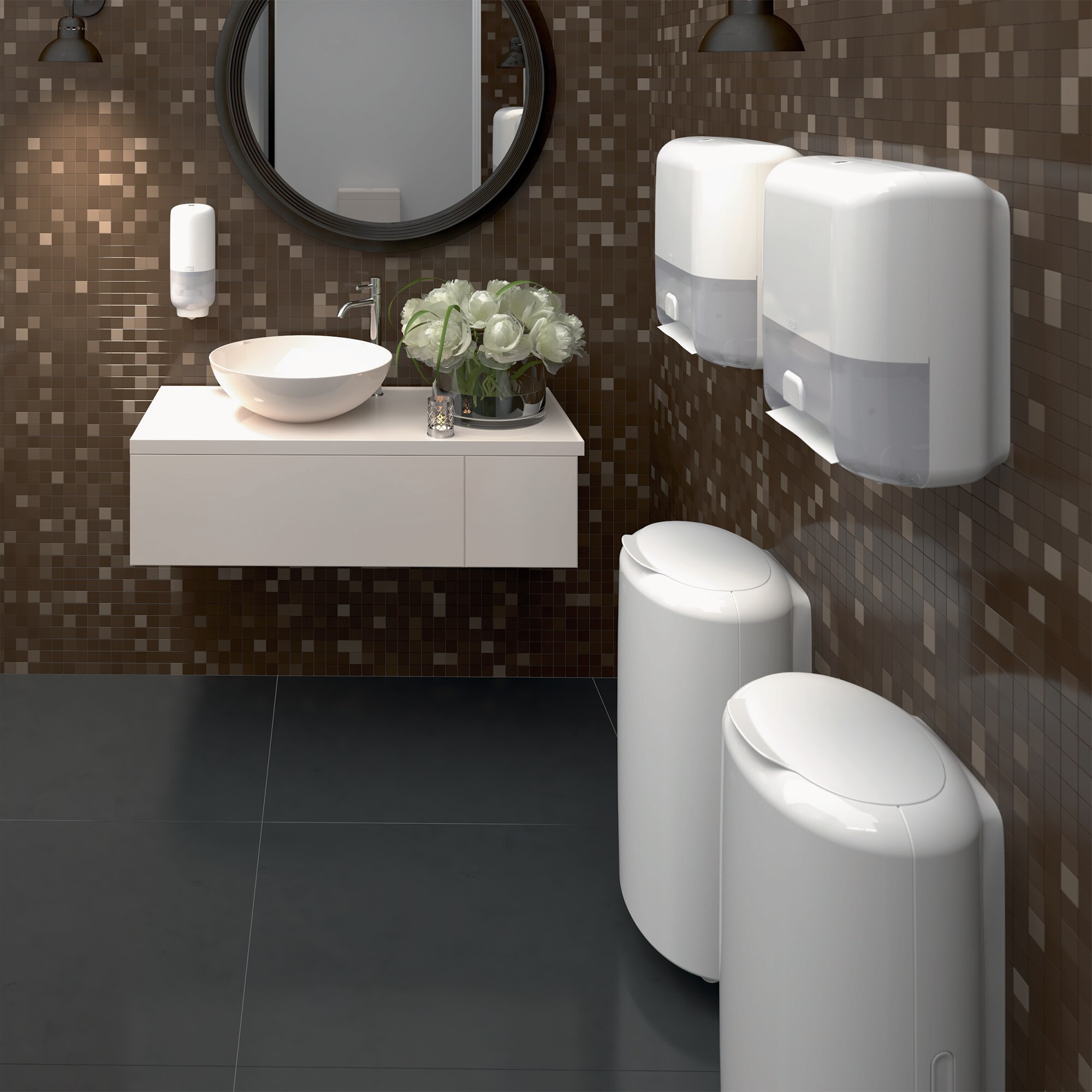 56300038 Мусорный бак 50 л Tork  - Вид №3