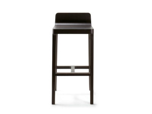 Высокий дубовый барный стул