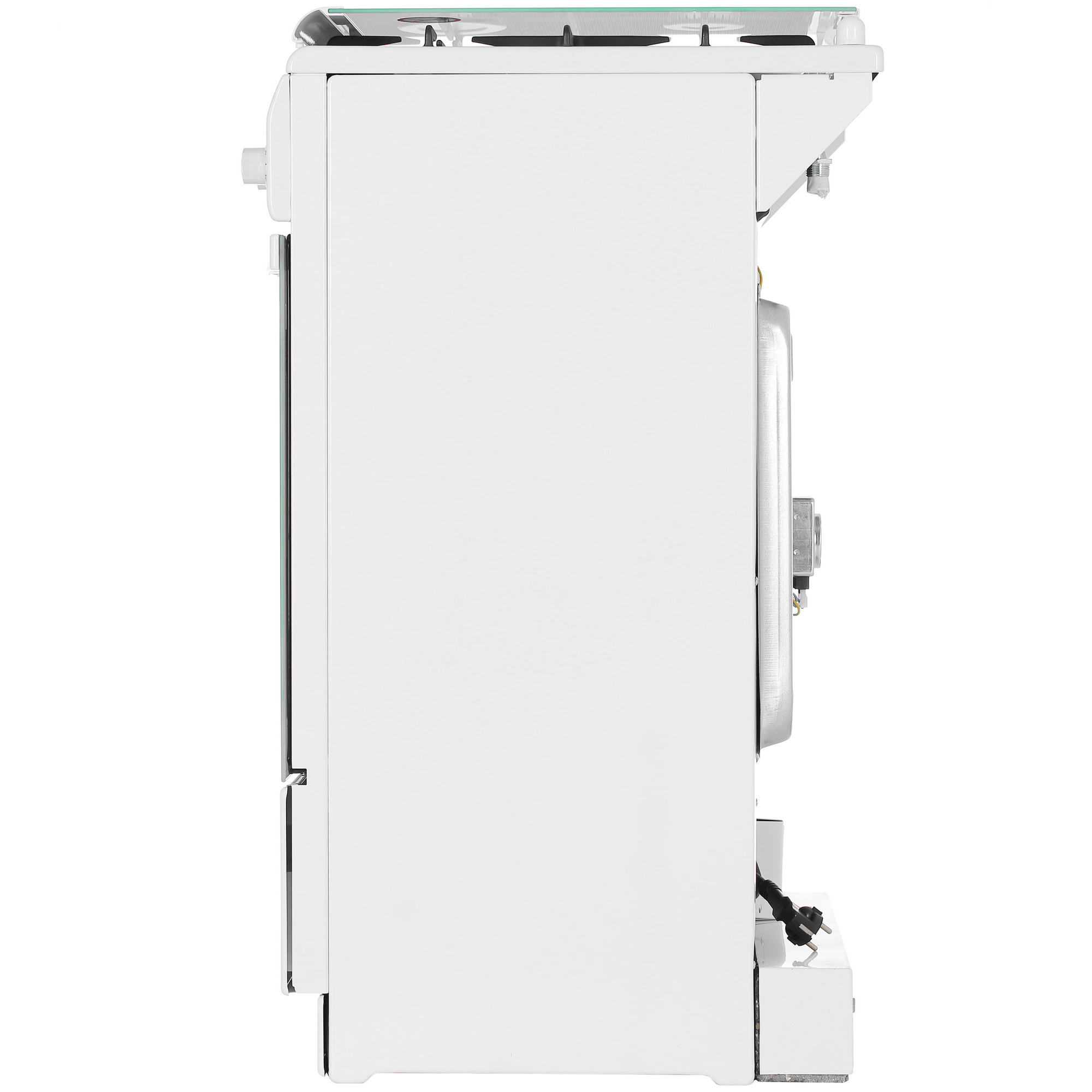 1186042 Комбинированная плита De Luxe 5040.20ГЭ (КР) ЧР белый STDN-0009622 - Вид №2