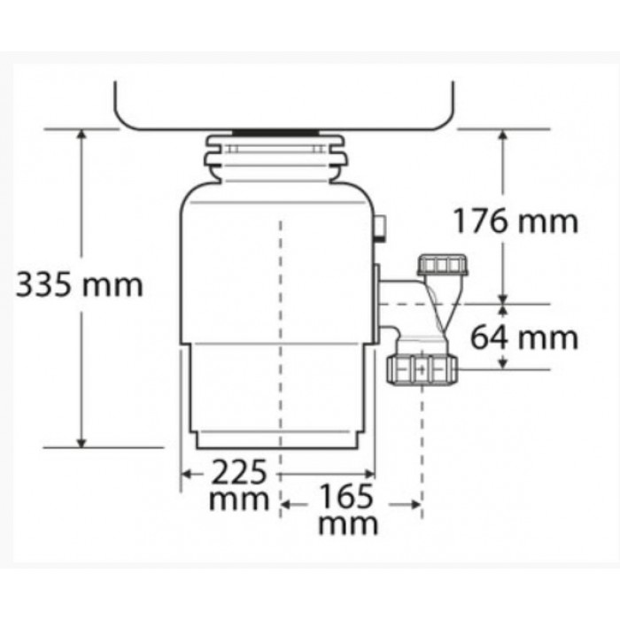 Status Premium 300 измельчитель бытовых отходов Измельчитель Zorg  - Вид №2