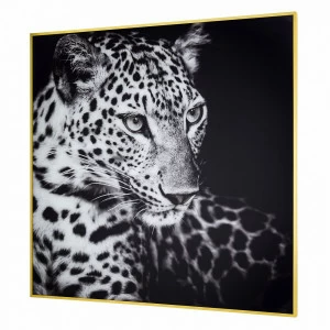 Панно интерьерное в алюминиевой раме 80х80 см черно-серое Tomas Stern TOMAS STERN  00-3872670 Серый;черный;разноцветный