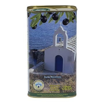 Оливковое масло Monastery Extra Virgin жестяная банка 1 л Santreyd 28815 - Вид №1