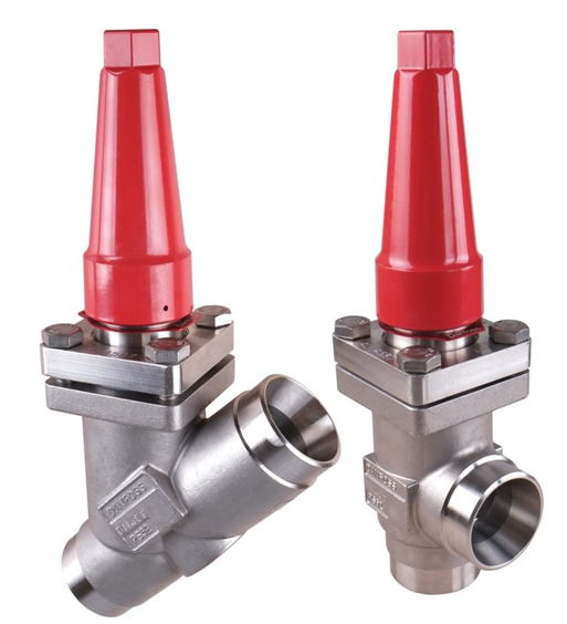 Danfoss SVA-S SS — запорные клапаны со стандартным штоком из нержавеющей стали SVA-S SS 20 D STR H-WHEEL Запорный клап 148B5379  - Вид №2