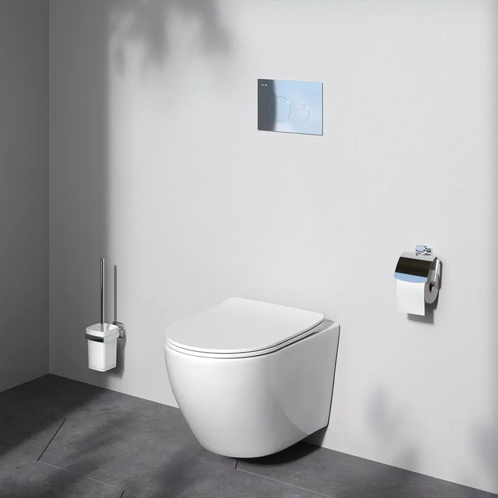 AM.PM Fresh Tornado — безободковый унитаз с инсталляцией и микролифтом 89400183 STLM-1566751 - Вид №12